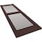 Ekena Millwork Lifetime Vinyl, TailorMade Cathedral Top Center Mullion, Open Louver, Shutter Loks, LL1C14X02400FB, PR LL1C14X02400FB - alternate 6